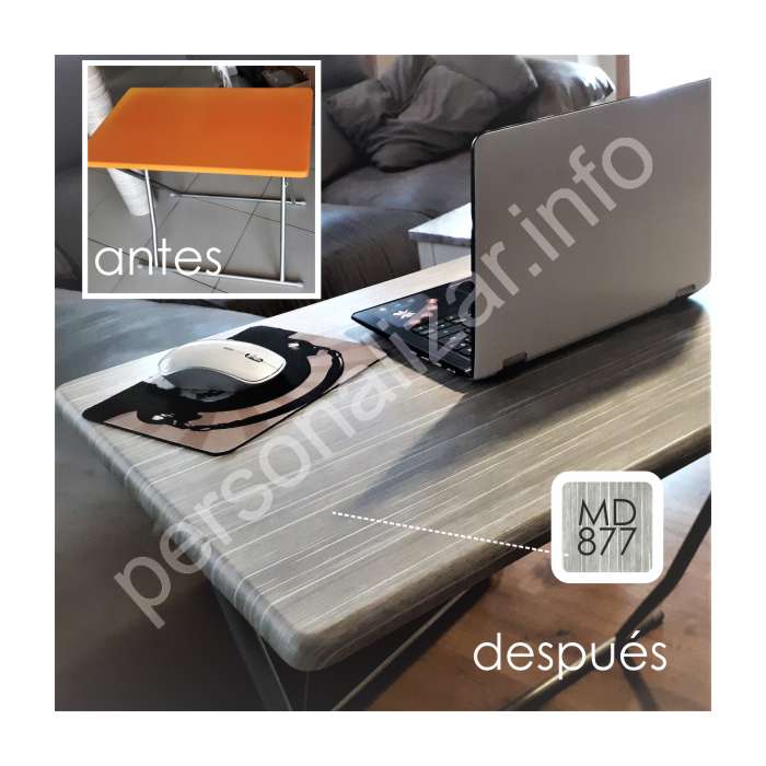 Vinilo Madera Gris Claro Veteada
