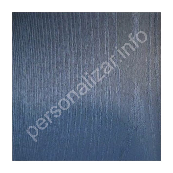 Vinilo Color Plano Textura Madera Azul Denim