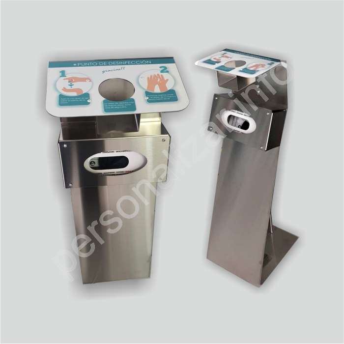 SOPORTE PARA DISPENSADOR DE GEL PORTÁTIL - MODELO PREMIUM