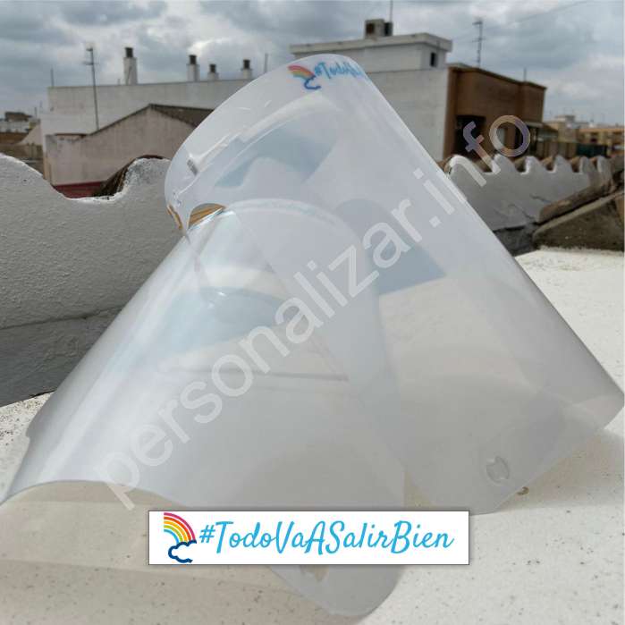 Pantalla Protectora Facial #TodoVaASalirBien Pack 4 uds.